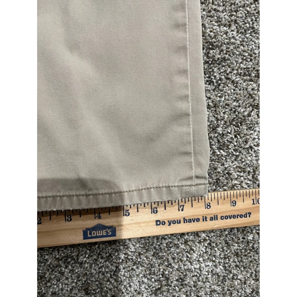 Polo Ralph Lauren Mens Tan Khaki Cotton Twill‎ Straight Leg Chino Pants 38x32
